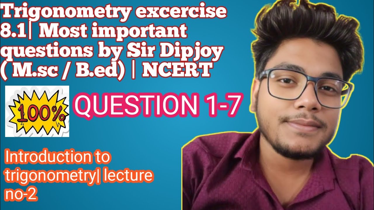 Most Important Questions of Trigonometry | NCERT Class 10 Exercise 8.1 🔥 | Board Exam 2026 🔥🔥🔥