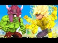 NickHulk Transform Gold Hulk Six Hand vs Giant Zomboss Save Tani  - Scary Teacher 3D Funny Animation