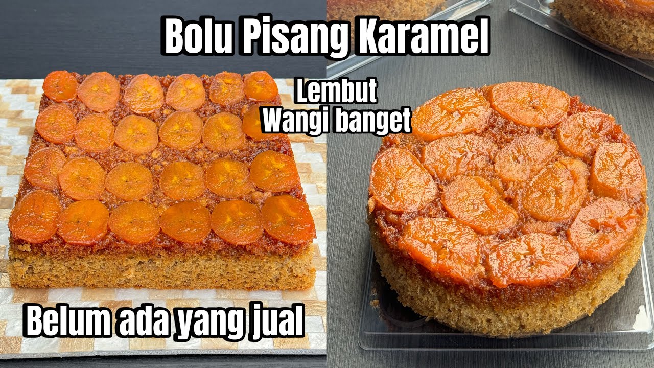 Bolu Pisang Karamel