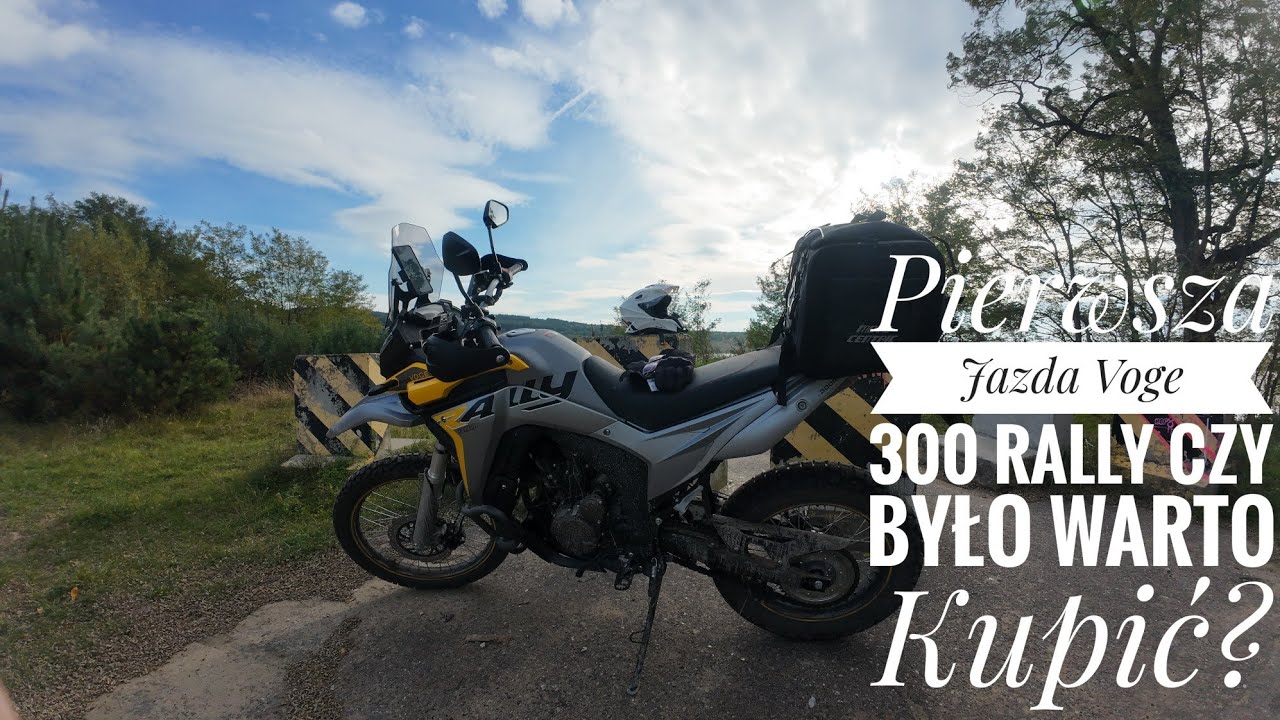Pierwsza jazda Voge 300 Rally. Czy było warto kupić ? #motocykle #voge300rally #voge