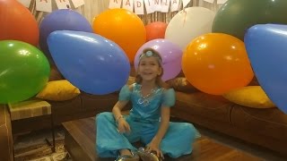 İÇLERİ SÜRPRİZLİ DEV BALONLAR PATLATTIK PRENSES YASEMİN VE LERA YARIŞIYOR