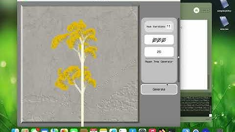 Aspen Tree Generator using L-Systems in Processing [Final Demo]