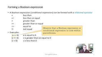 Conditional Logic Boolean Expressions