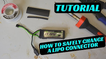 [TUTORIAL] How to SAFELY Change a LIPO Connector