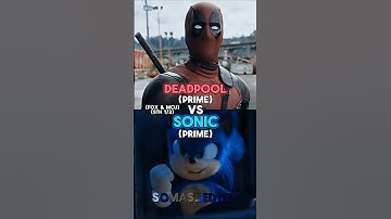 Deadpool vs Sonic
