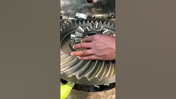 Differential Gear Assembly ⚙️ #gear #students #learning #technology #automobile #shorts #viralvideo