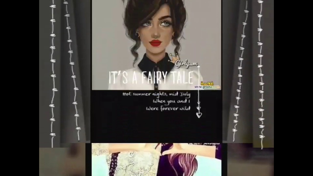 ‫تصميم عن صور بنات مرسومه‬‎ YouTube