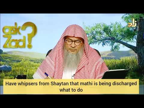 Have whispers from Satan that Mathi is being discharged, what to do? - Assim al hakeem