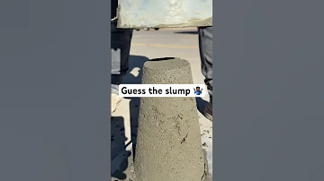 Guess The Concrete Slump Concreteslumptest Slumptest Concreteslump Slump Concrete 