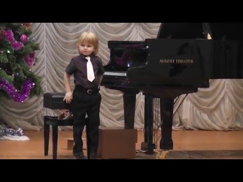 Мысин Елисей (5 лет) Первое выступление