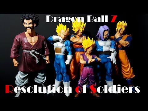 ドラゴンボール Resolution of Soldiers 4体セット Dragon Ball Z - Resolution of Soldiers (RoS) - Mr Satan, Goku