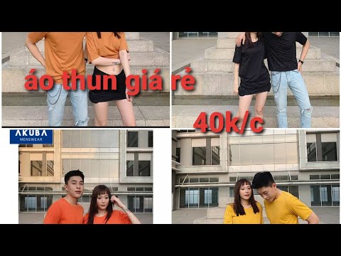 Mua thử áo thun trơn giá rẻ trên lazada | Foci