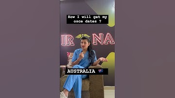 how to get OSCE exam date after NCLEX-RN Exam #nclexnursing #oscepreparation