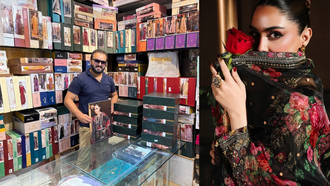 Dastan-E-Jashan By Charizma / Chiffon Suits / Handmade Work / 2025 Collection / SHAHNAZ SILK