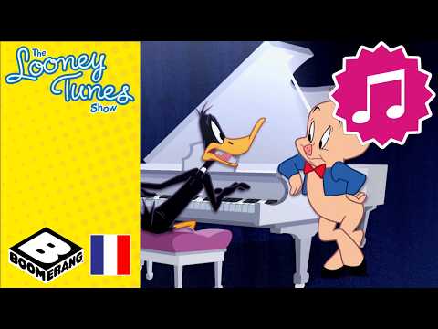 🎵 Robot d'amour : Daffy explique l'amour 🎵 | Chanson Looney Tunes Show | ‪@boomerangFR