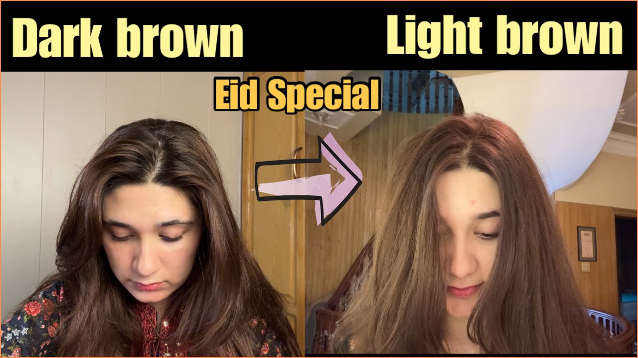 Dark Brown se Light Brown- this shade is The Best !!