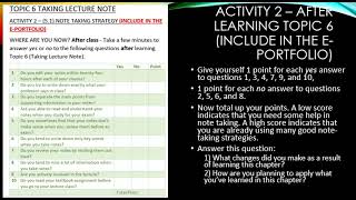 UED 102 Activity Topic 6