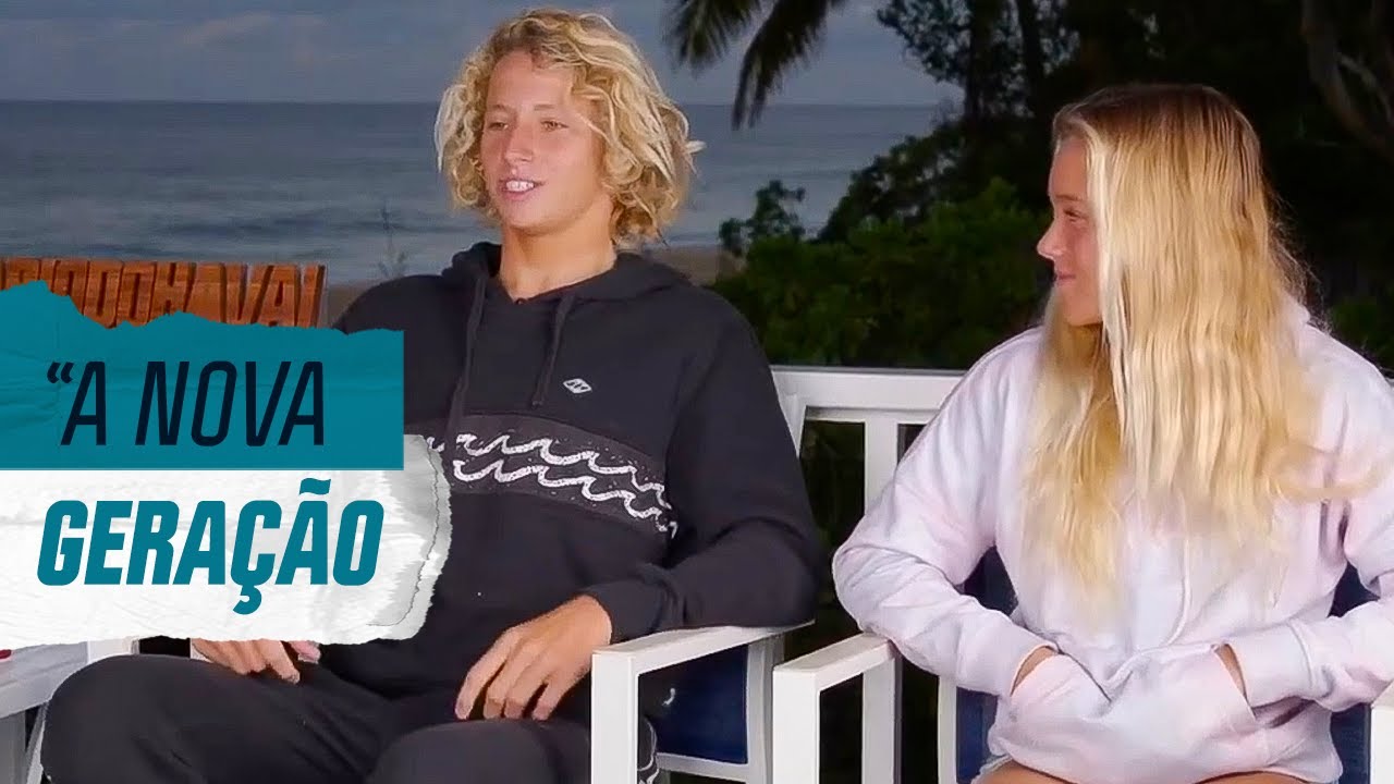 Laura Raupp e Ryan Kainalo são promessas do surf | Diário do Havaí | Canal OFF