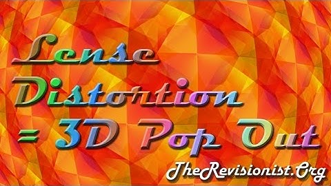 Use Lens Distortion to make a 3D Pop Out Background Effect in GIMP