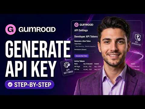 How To Generate A Gumroad API Key (Complete Guide 2026)