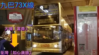 [3ASV再見] 巴士極速行車傳記➖KMB 九巴73X線