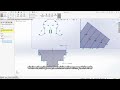 Symmetric linear diameter dimension |💥 #solidworks 