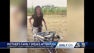 Suspect accused of killing his mother then trying to attack officers pleads guilty; mother's fami...
