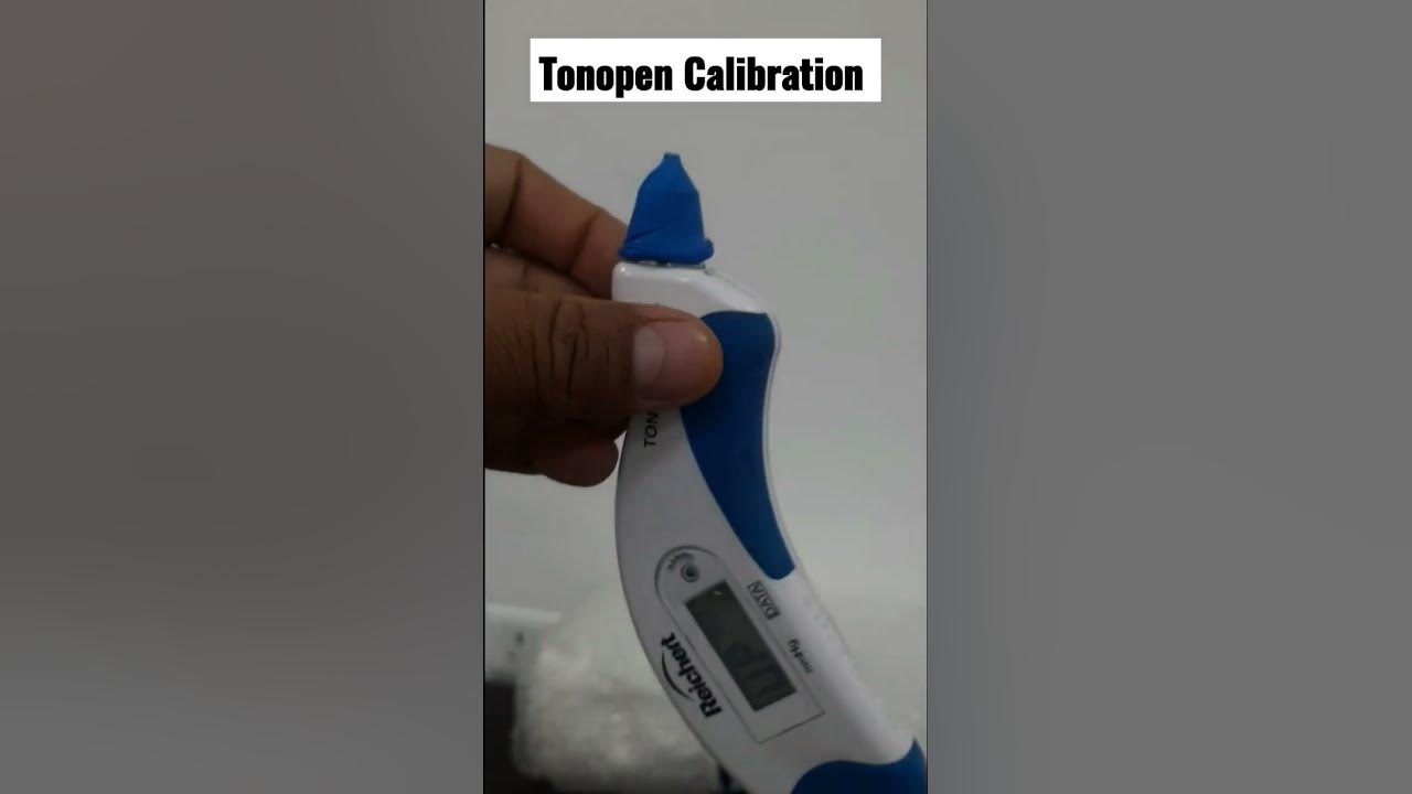 Tonopen calibration YouTube