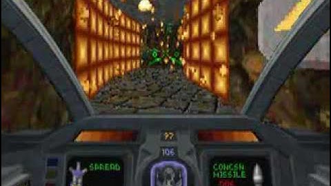 Descent 1 Level 07 Gameplay Video Part 1/3