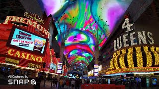 Las Vegas In Night Time All Captured By Snap-G