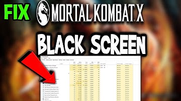 Mortal Kombat 10   – How to Fix Black Screen & Stuck on Loading Screen