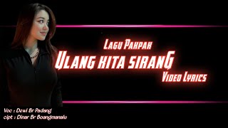 Lagu Pakpak, Ulang Kita Sirang _ Dewi Br Padang #lagupakpak