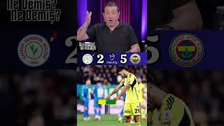 Nihat Kahveci, Rizespor Fenerbahçe Maçı Hakkında Ne Demiş? Çe Üperlig