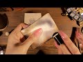 다꾸 ASMR Paper DIY Spooky Cards 으스스한 스크랩 카드 꾸미기 Scrap Journal Relaxing Sounds | hwaufranc