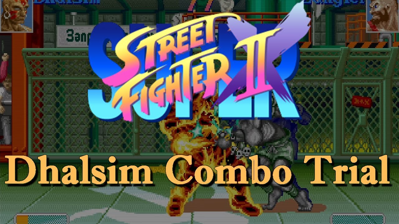 Dhalsim Super Turbo Combo Trial Video (Find hints in the description)