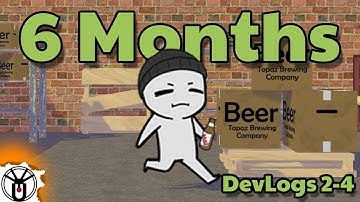 6 Months Of Progress On Our Indie Game (DevLog Compilation)