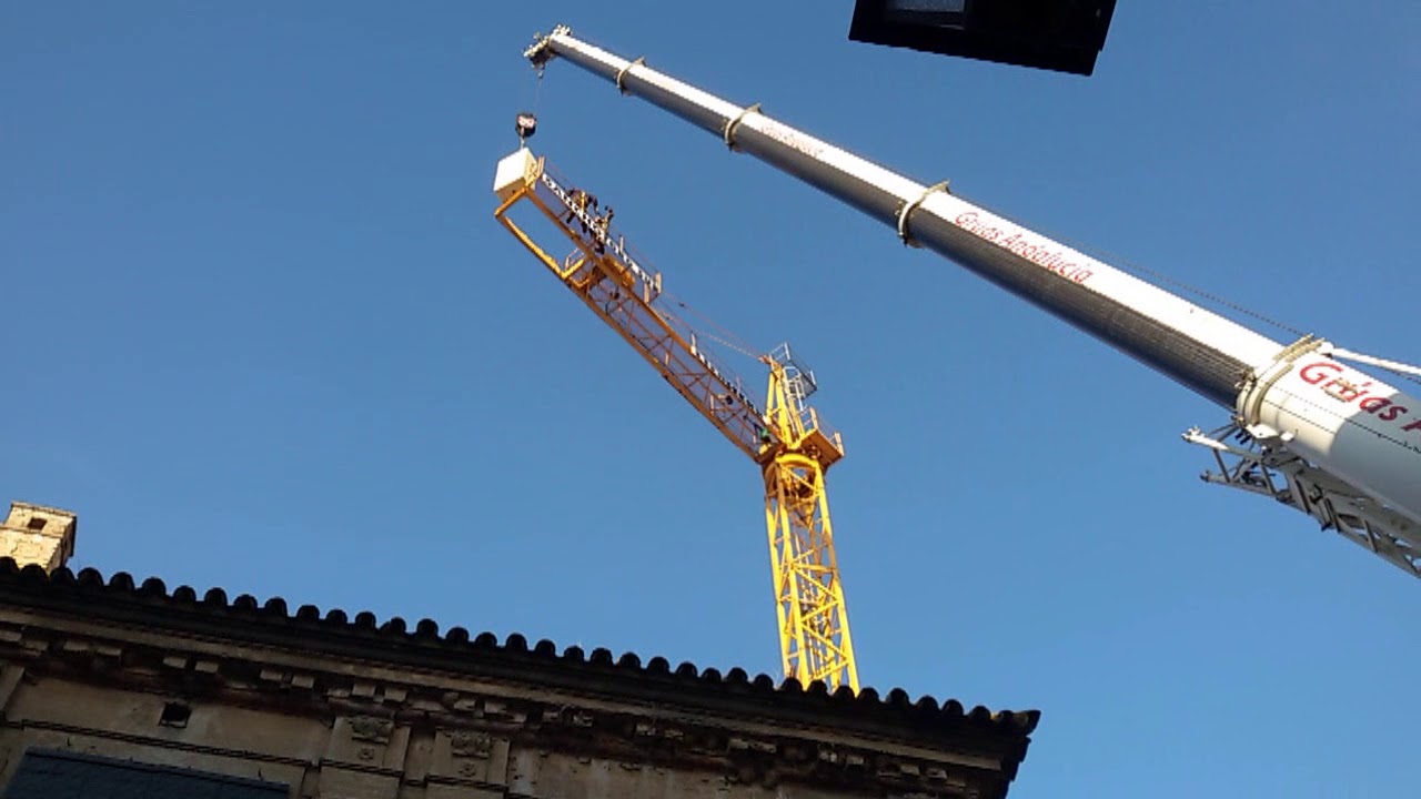 Desmontaje Grúa Torre LIEBHERR 40LC