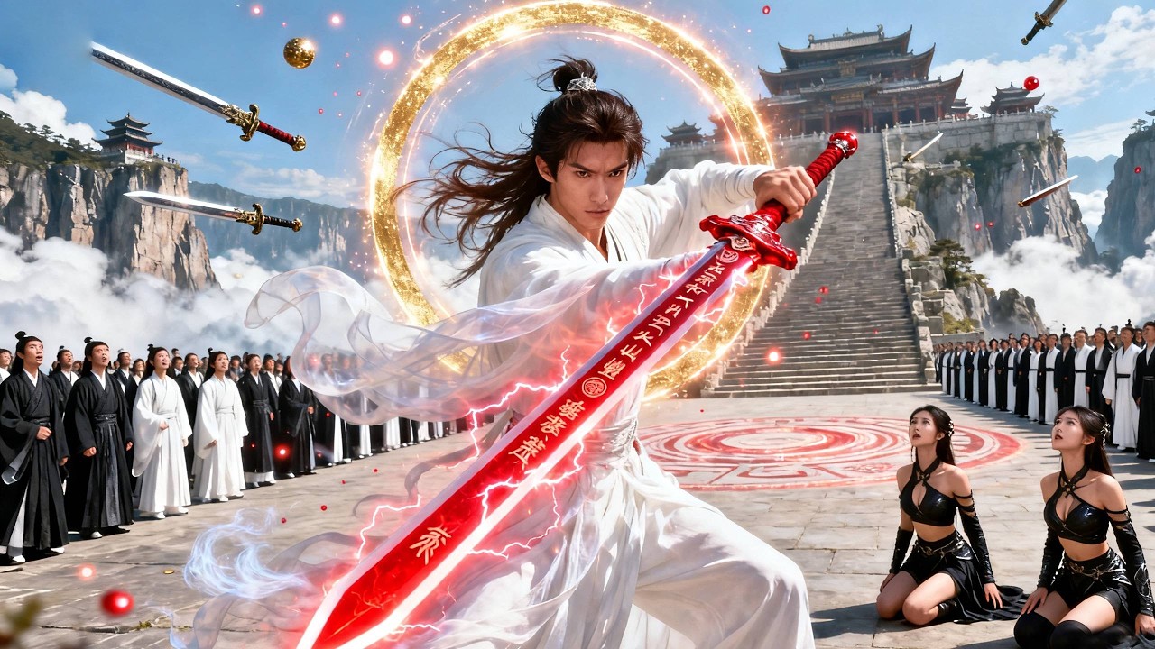 এই দরিদ্র তরুণটি আসলে এক শক্তিশালী সাধক; সে শুধু হাত তুললেই সহজে পাঁচজন দানবকে ধ্বংস করতে পারে।