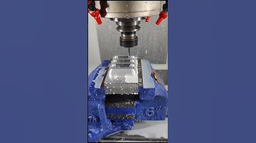 Siemens & Fanuc CNC Machine Amazing Metal Cutting Process #cnc #cncmachine #shortsviral