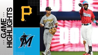 Pirates vs. Marlins Game Highlights (6\/24\/23) | MLB Highlights