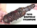 TUTO FIMO POLYMER BOUTEILLE STEAMPUNK POLYMER CLAY COVER