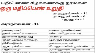 Tnpsc Tamil Topics | பதினெண்கீழ்கணக்கு நூல்கள் | Group 4 exam | Tnpsc Exam | தமிழ் இலக்கியம் screenshot 5