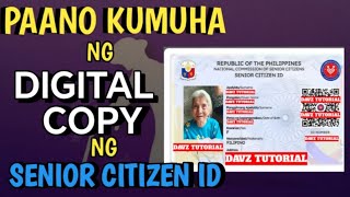 Paano Kumuha Ng Digital Copy Ng Senior Citizen Id 2025 How To Get Digital Copy Senior Citizen Id