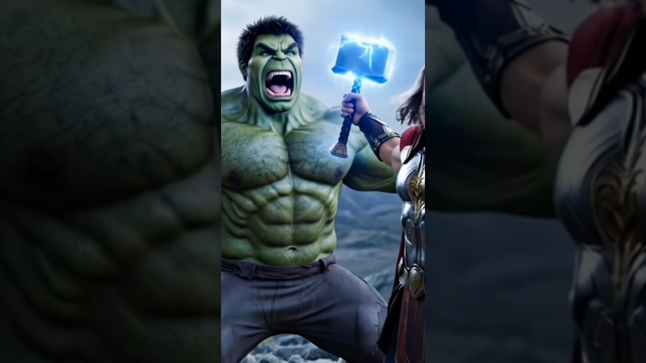 Hulk ka gusaa or thor ki bijli amny samny ho