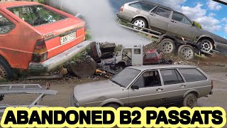 VW Passat B2 Compilation (Quantum, Carat, Corsar, Santana, Syncro) Abandoned in Junkyard and Nowhere by ScrapeFarm 4,015 views 2 years ago 33 minutes