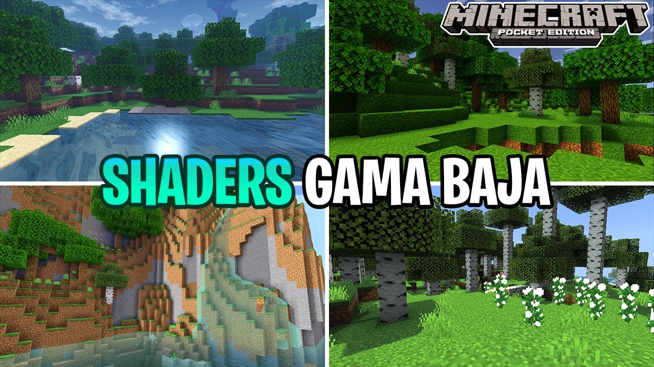 👉 Los 5 Mejores SHADERS REALISTAS para Minecraft PE 
