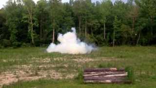 4 pounds of exploding target VS microwave.