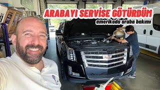 Arabayı Servise Götürdüm | Amerikada Araba Tamiri | Amerikada Araba Almak