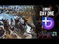 Monster Hunter WILDS - DAY ONE LINUX - 30min Gameplay
