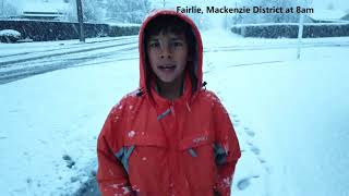 Ep.12   Snow on 1st day of Spring  2020 in Fairlie ,New Zealand